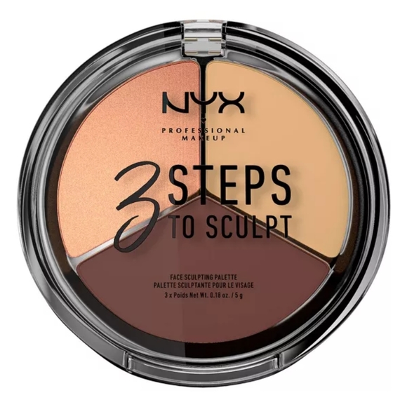 NYX Cosmetics, 3 Steps to Sculpt Palette - Picture 1 of 7